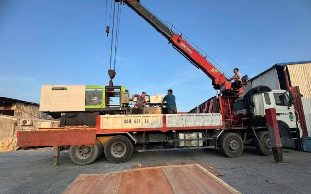 Thuê xe cẩu tại hải phòng