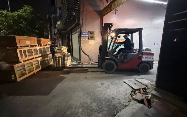 thuê xe nâng tại lê chân