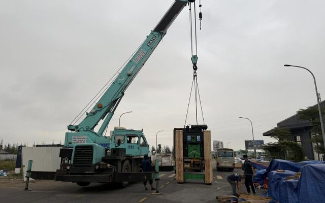 thuê xe cẩu tại hải an