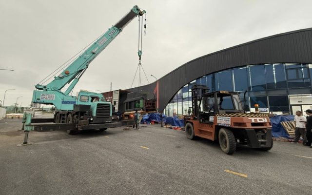 thuê xe cẩu tại hồng bàng