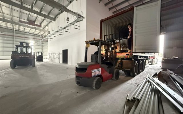 thuê xe nâng tại nomura