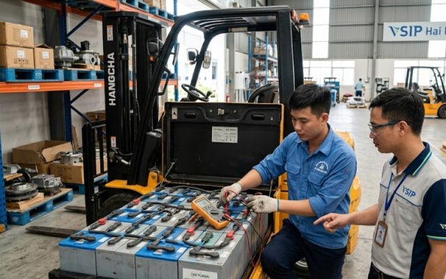 cung cấp acqui xe nâng tại hải phòng 
