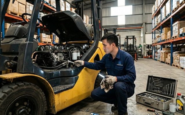sửa chữa xe nâng tại hải phòng