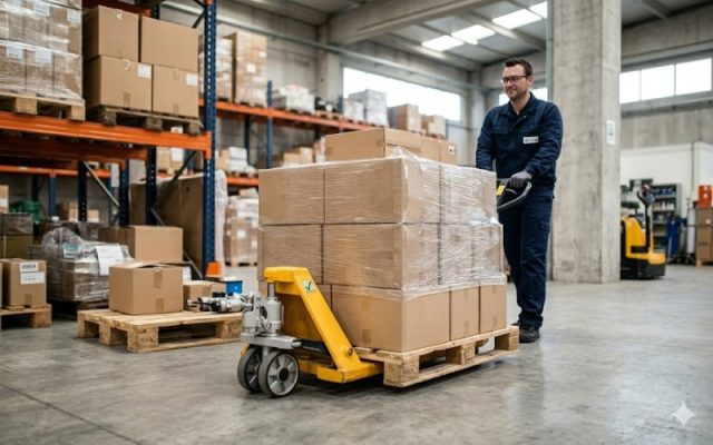 sửa xe nâng tay tại hải phòng