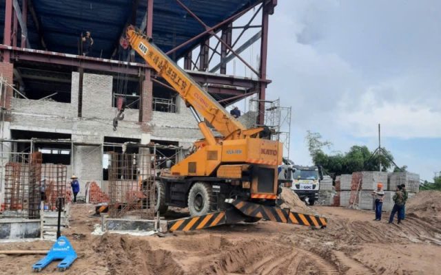 thuê xe cẩu tại đình vũ