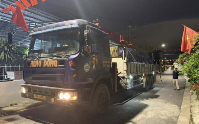 thuê xe cẩu tại an lão