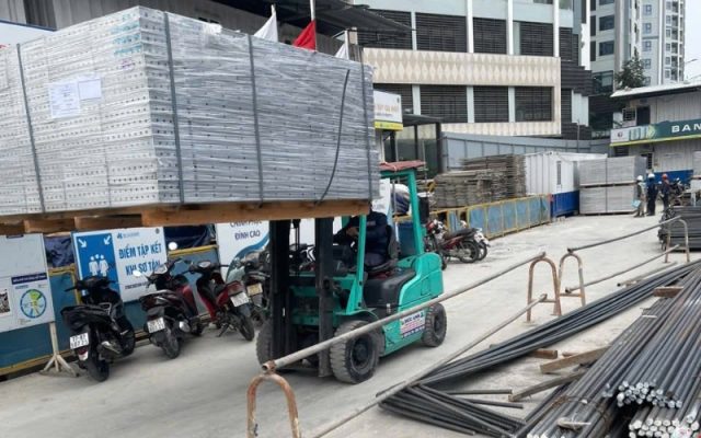 thuê xe nâng tại Vĩnh Bảo