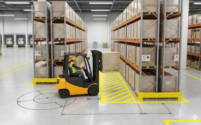 tìm hiểu kích thước xe nâng