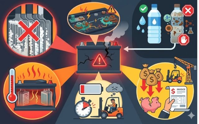 cung cấp nước cất xe nâng tại hải phòng