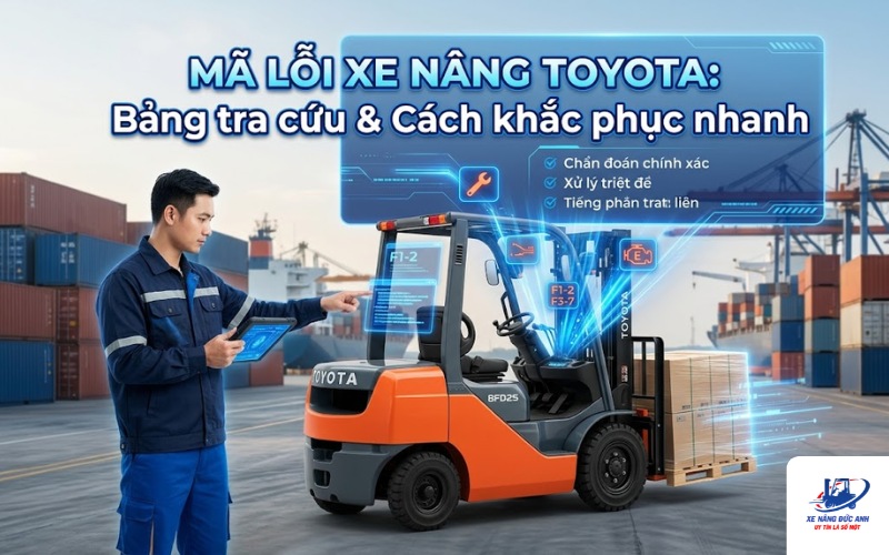Mã lỗi xe nâng Toyota