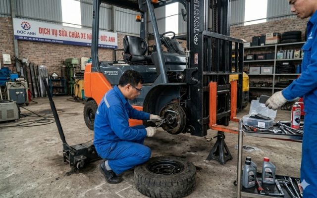 mã lỗi xe nâng toyota
