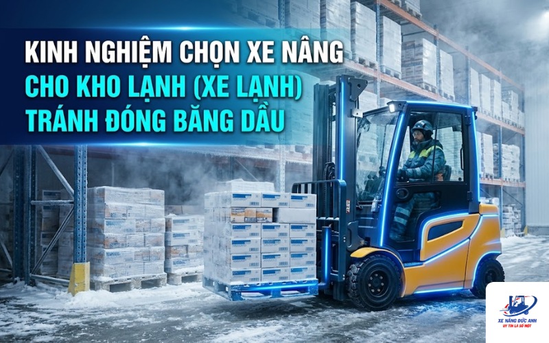 chọn xe nâng cho kho lạnh