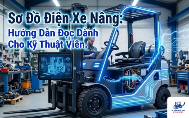 sơ đồ điện xe nâng