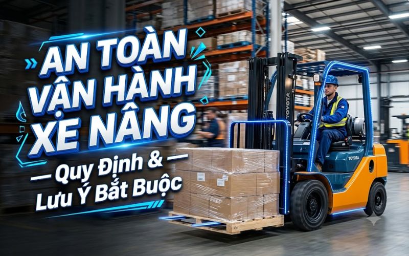quy định an toàn vận hành xe nâng