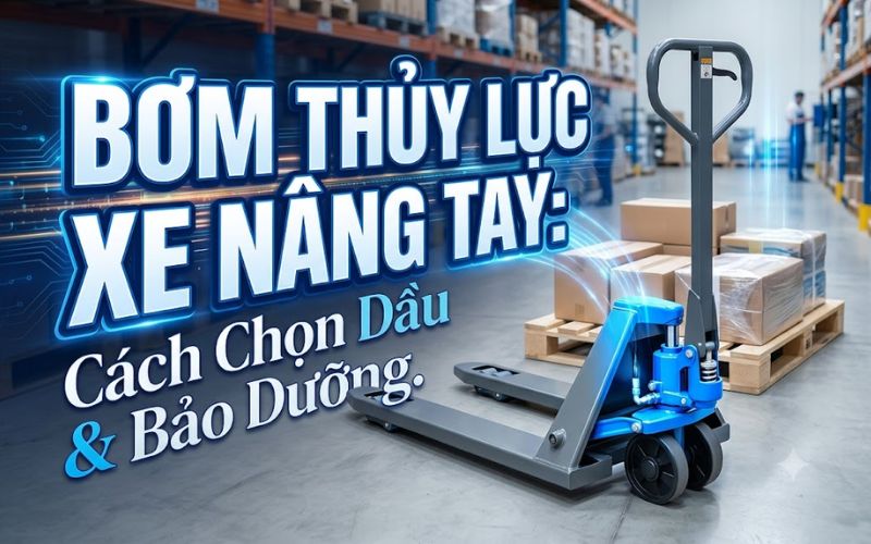 cách chọn bơm thủy lực xe nâng tay