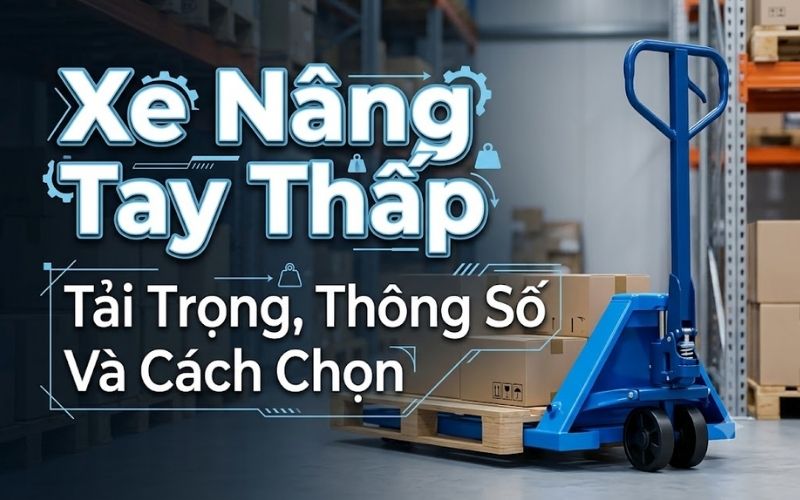 xe nâng tay thấp