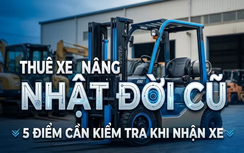 thuê xe nâng nhật đời cũ