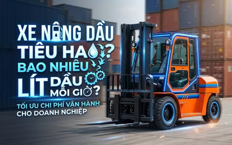 thuê xe nâng dầu bao nhiêu lít mỗi giờ