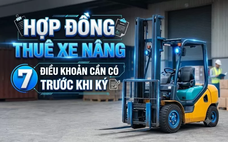 hợp đồng thuê xe nâng